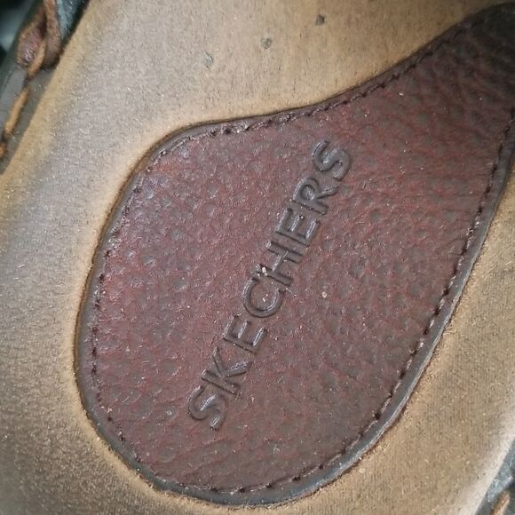 Sketchers  Brown Men's Sandals Sz 10 - Picture 5 of 10